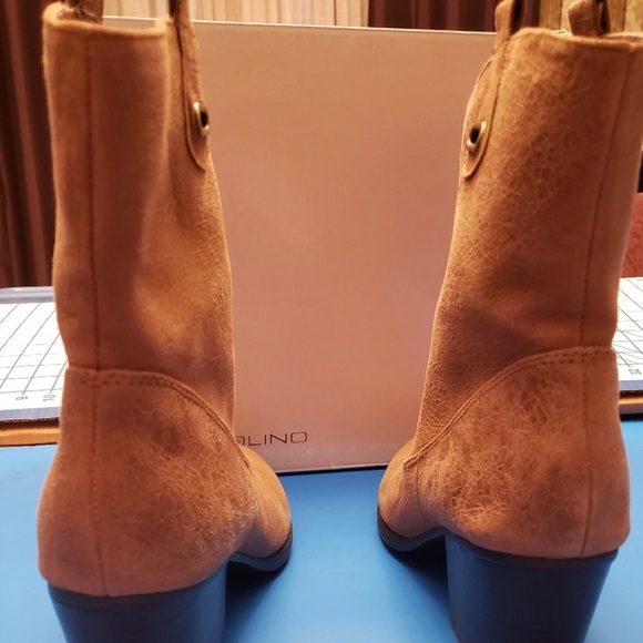 Bozephy Leather Booties size 10M - Picture 3 of 4